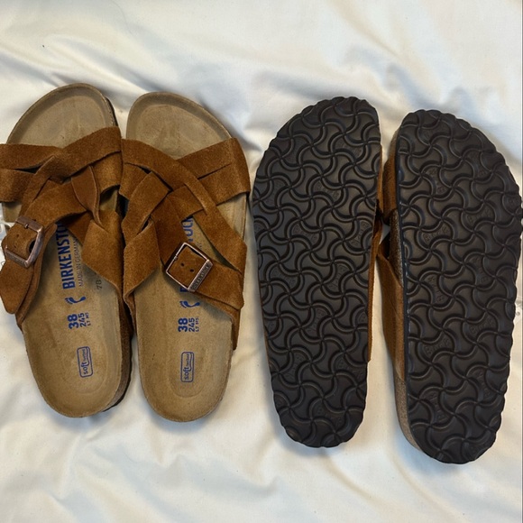 Birkenstock Lugano Soft Footbed Mink Suede 38 & 39 - Picture 3 of 4